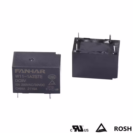 10 A 12 V Leiterplatten-Leistungsrelais für Haushaltsgeräte mit UL TÜV CQC