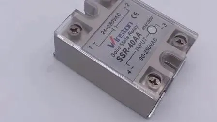 Einphasiges elektrisches industrielles Halbleiterrelais mit CE